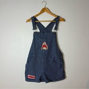 Her Universe Jaws 50th Anniversary Striped Overalls size XL